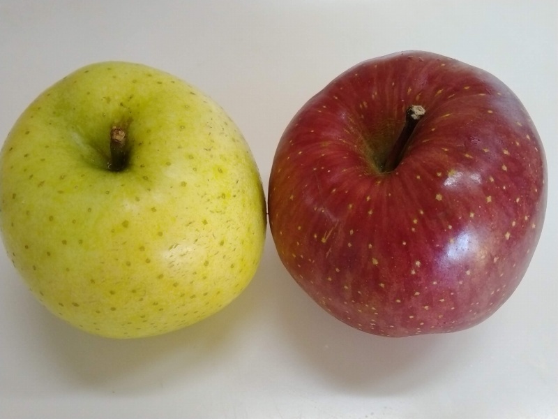リンゴ２つ